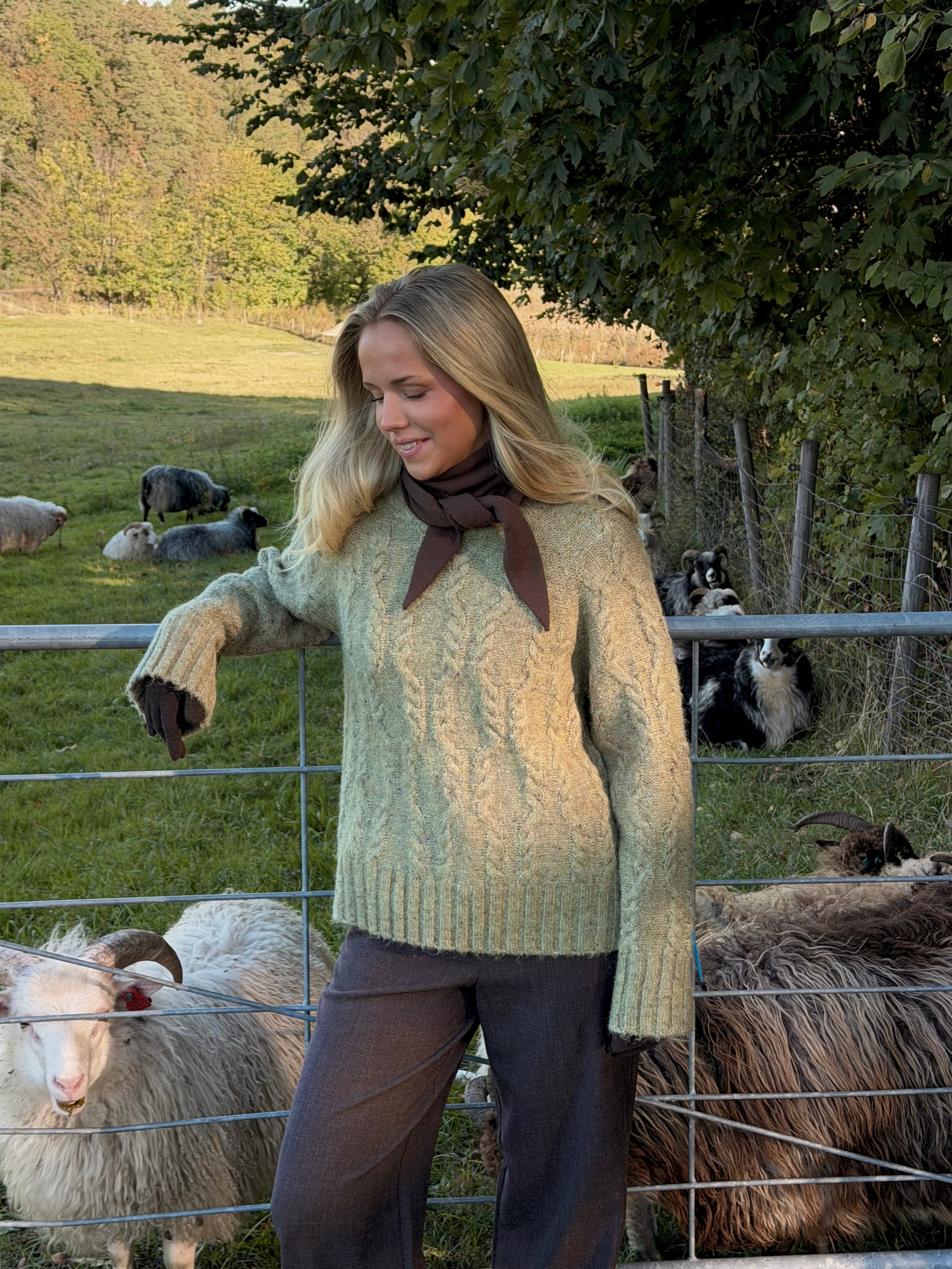 VMINGRID Pullover - Oil Green